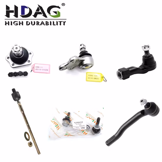 Yuhuan Hdag Guaranteed Quality Tie Rod Rack End Stabilizer Link Control Arm Ball Joint Factory of Nissan Sentra,Skyline,Cabstar,Np300,Micra,Maxima ,Patrol,Rogue